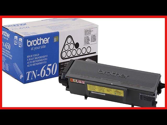 Brother Genuine High Yield Toner Cartridge, TN650, Replacement Black Toner