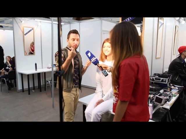 Moscow Fashion Week 2013 S/S 2014 - Backstage (Yuriy Stolyarov interview)