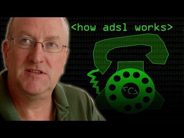 How Broadband ADSL Works - Computerphile