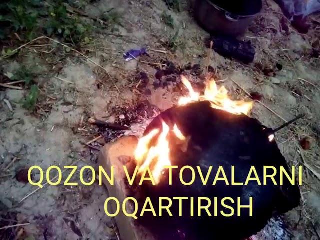 Qozon va tovalarni oqartirish