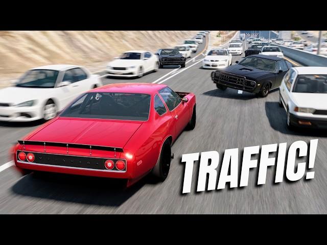 BeamNG CarHunt, But There Is Traffic