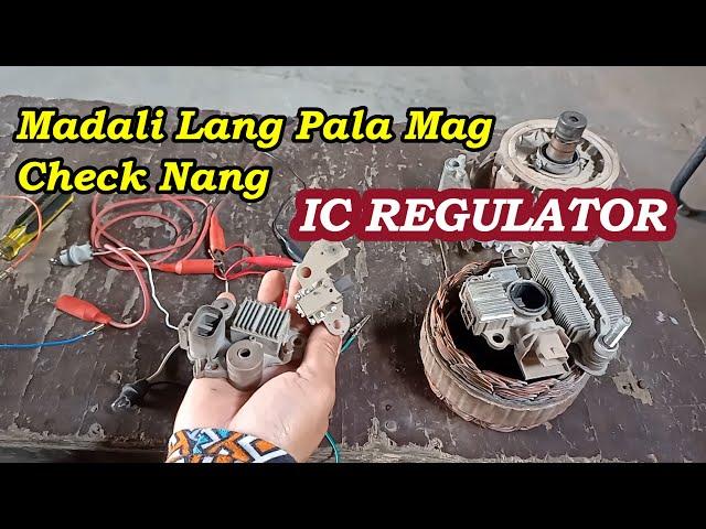 IC REGULATOR PAANO I-CHECK/ MADALI LANG PALA