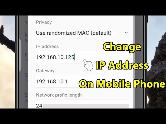 How To Change IP Address On Android Mobile Phone Without Software