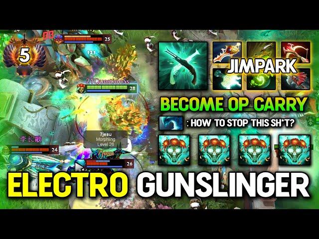 INTENSE LATE GAME CARRY By JimPark Muerta Max Slotted Build Insane Electro Gunslinger Vs. Morphling