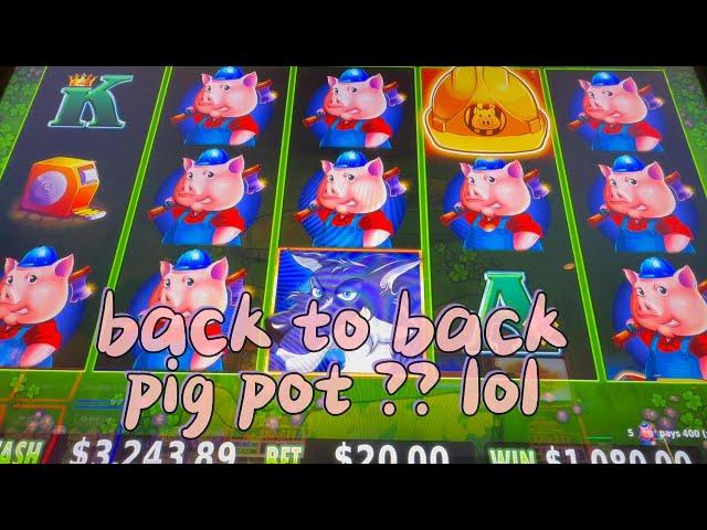 Worker PIG WIN on (Almost)  Max Bet, HUFF N MORE PUFF – 03/03/25