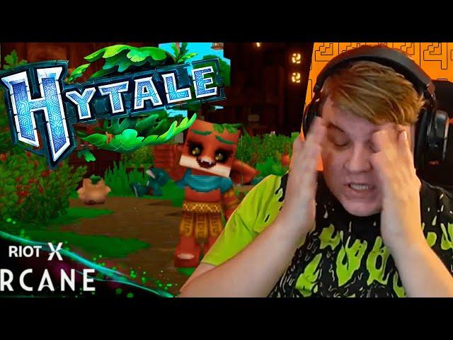 ПЯТЁРКА СМОТРИТ НОВЫЙ ТРЕЙЛЕР HYTALE // Hytale - RiotX Arcane Epilogue - Реакция Пятёрки на ХайТейл