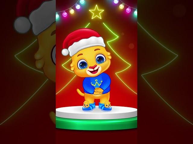 Lucas Dancing | Jingle Bells Christmas Song For Kids | Lucas & Friends by RV AppStudios #Shorts