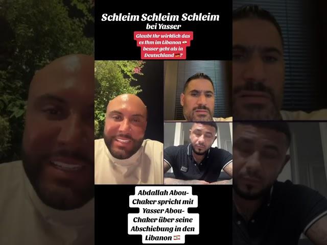 Abdallah A-C spricht mit Yasser A-C über seine Abschiebung in den Libanon #abouchaker #viral