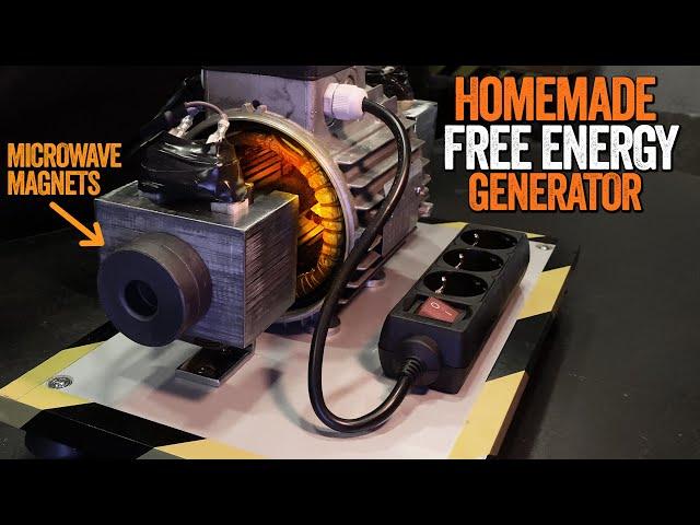 10Kw FREE ENERGY GENERATOR with Microwave Parts