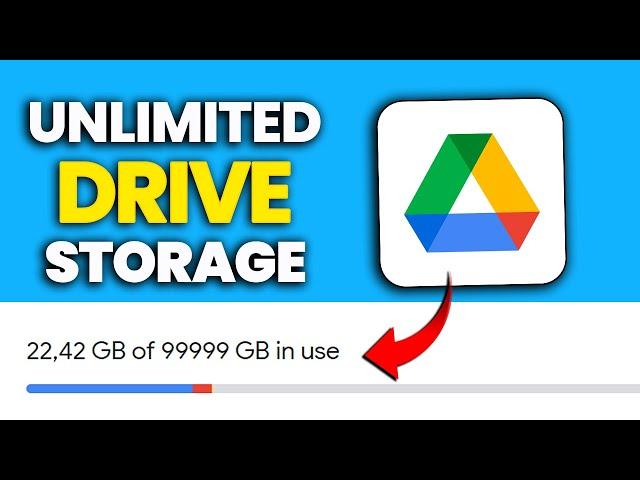 How To Get UNLIMITED Google Drive STORAGE for FREE!  DRIVE 2TB Storage for Lifetime 2024