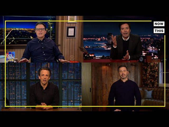 Late Night TV Hosts React to Pro-Trump Capitol Riots | NowThis