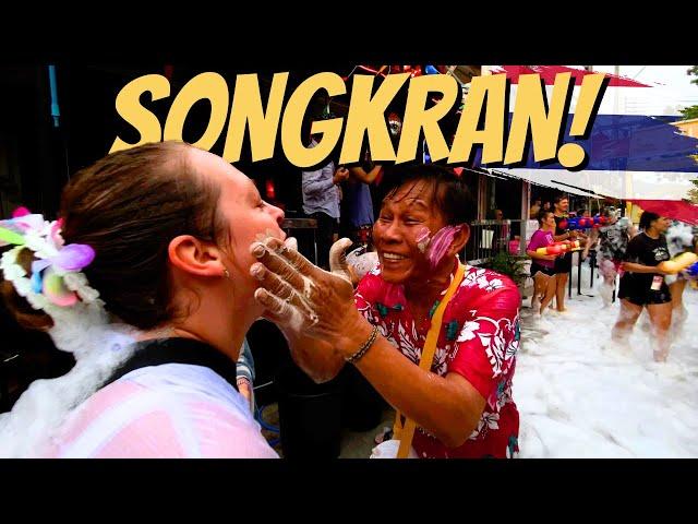 Our First Songkran! Celebrating Thai New Year was CRAZY! (Biggest Water Fight in the World!)