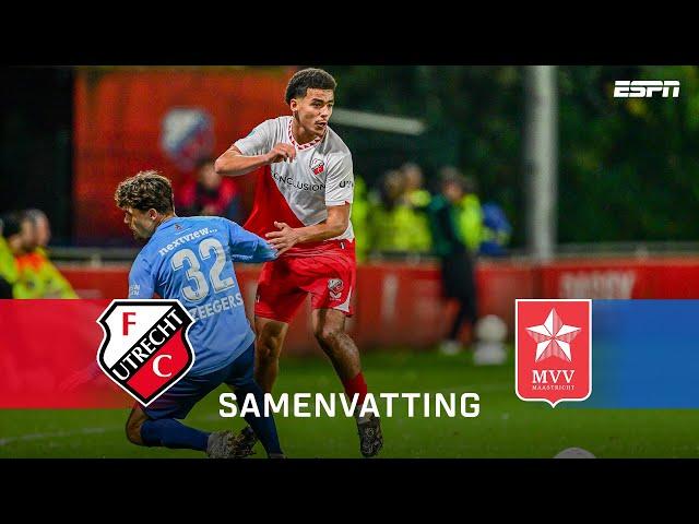 BESLISSING in ABSOLUTE SLOTFASE na KNOTSGEK DUEL! | Samenvatting Jong FC Utrecht - MVV