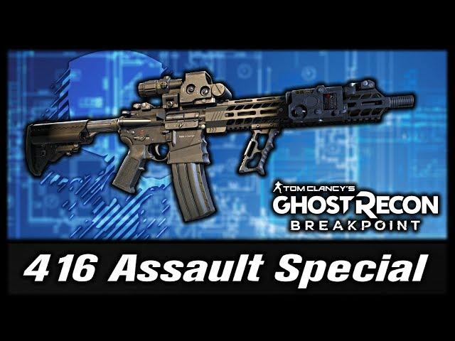 Ghost Recon Breakpoint | 416 Special Blueprint