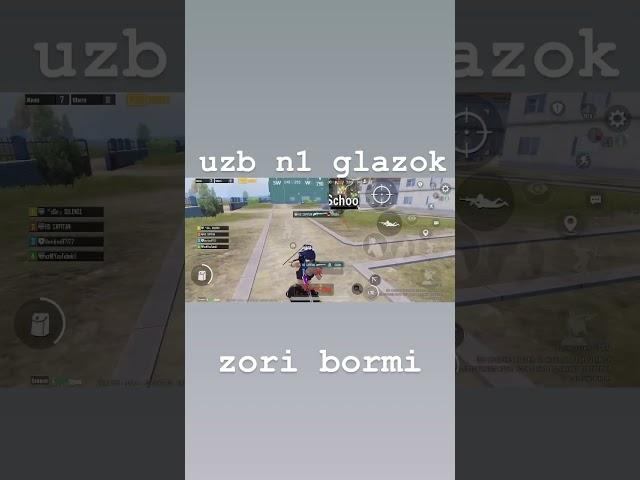 Uzb n1 glazok #reels #pubg #shortsvideo #pubgmobile #shortvideo #roblox #wow #shorst #glazok