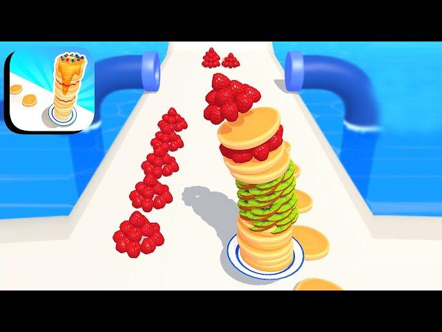 Pancake Run - All Levels Gameplay Android,ios (Levels 64-77)