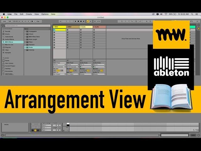 Arrangement View // Ableton Live Manual // #7