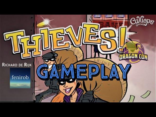 Thieves! Board Game | Gameplay (DragonCon 2021)