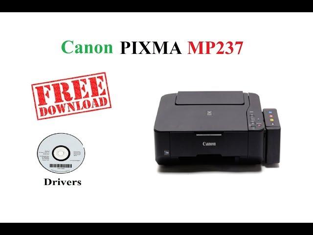 Canon PIXMA MP237 | Free Drivers