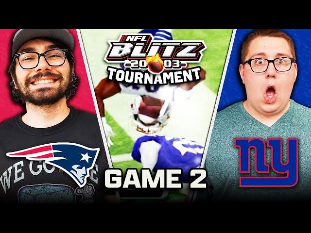 Tom Brady has WHEELS! | NFL Blitz 2003 Tournament | Game 2