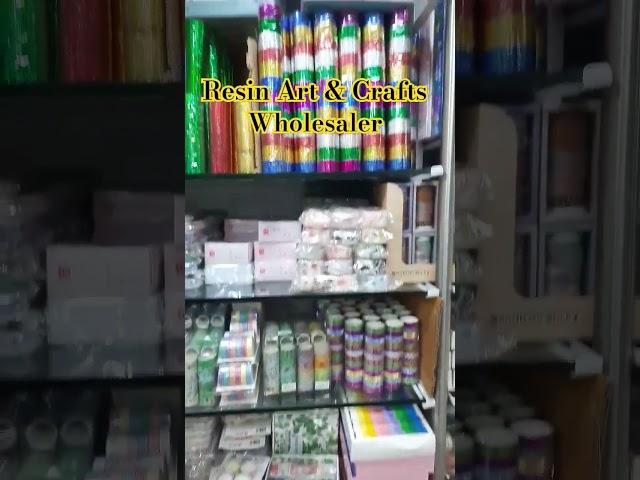 Resin Art & Craft Wholesale Market Mumbai | New Business Idea 2023 #resinart #craft #wholesalemarket