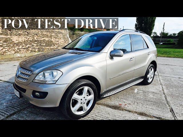 Mercedes ML W164 (2007) POV TEST DRIVE Walkaround #mercedes #testdrive