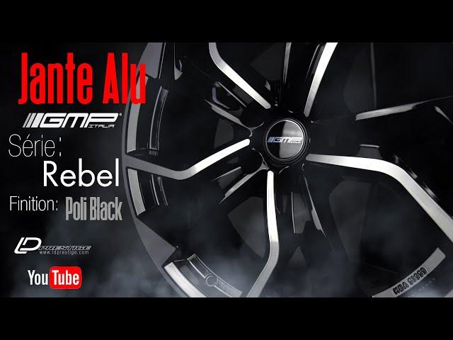 Jante Alu GMPItalia Wheels REBEL polish Black