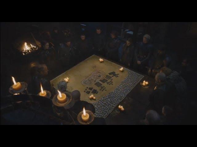 Bran reveals the Night King's motive. Finally! Battle for Winterfell war council