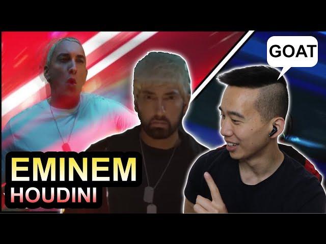 Huge Eminem Fan Reacts to Houdini! | Honest Reaction Video