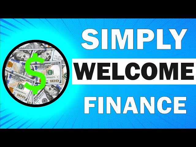 Welcome To Simply Finance!