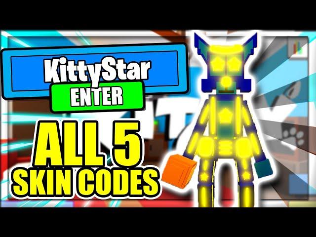 ALL *5* NEW SECRET OP SKIN CODES! Roblox Kitty