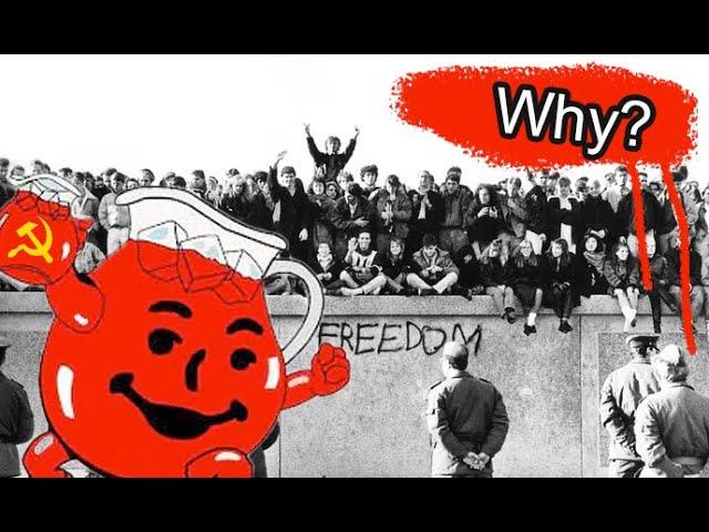 Why Did the Kool-Aid Man Tear Down the Berlin Wall?