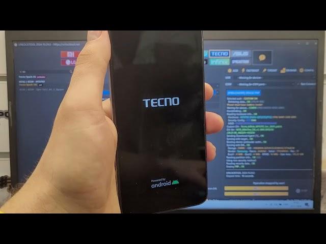  FRP Tecno Spark 10 KI5Q Сброс Аккаунта Гугл. Unlocktool. Удалённая разблокировка телефона 