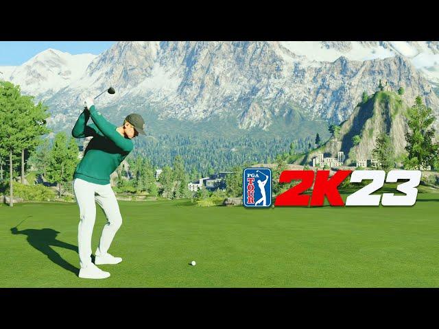 WE DID A MATCH AT MY FAVOURITE NEW FANTASY COURSE IN PGA TOUR 2K23…