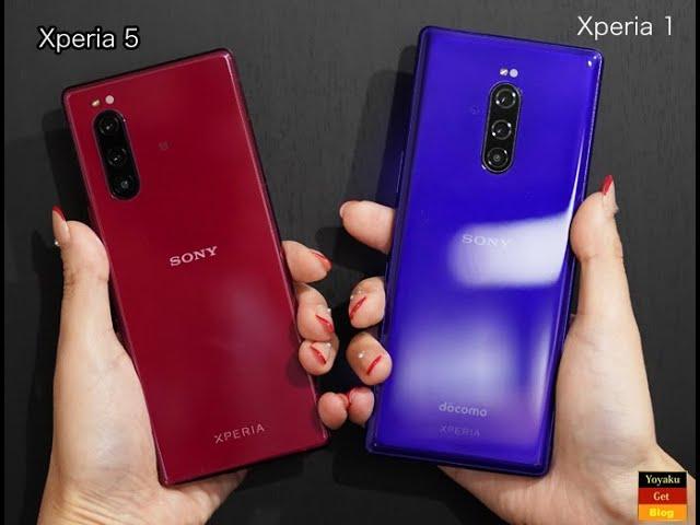 【レビュー】Xperia 5 デザインや大きさをチェック！Xperia1やiPhone11 Proとも比較！