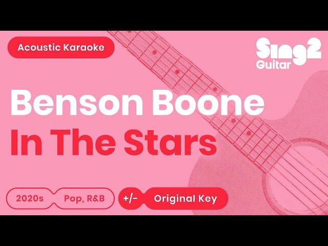 Benson Boone - In The Stars (Acoustic Karaoke)