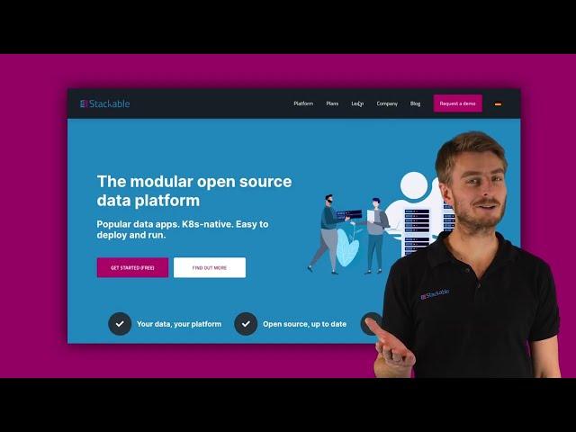 Stackable Data Platform - Introduction in 97 seconds