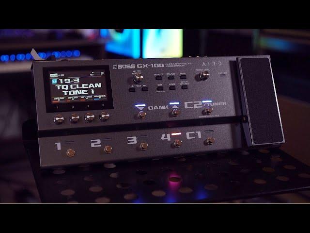 CHECKING OUT THE BOSS GX-100 | Underated Amp Modelling with Great Feel and FX | TOM QUAYLE