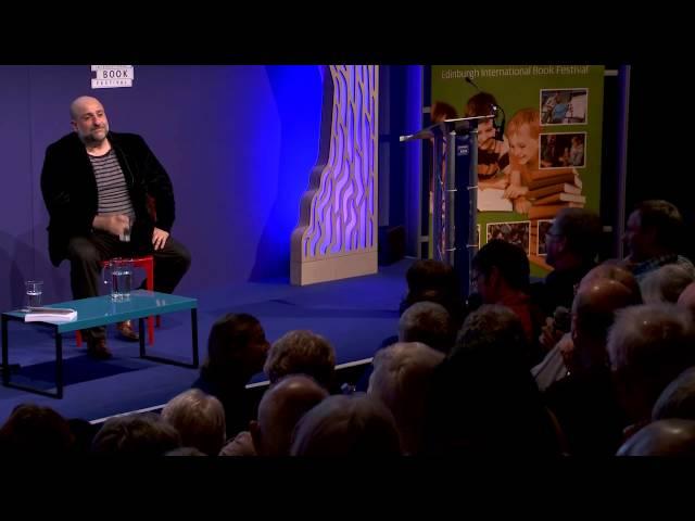 Omid Djalili at the Edinburgh International Book Festival