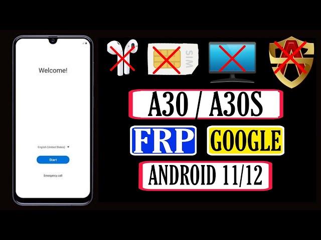 Samsung A30/A30S FRP Bypass Android 11 Without PC | New Method 2022 Without Alliance Shield SM-A307