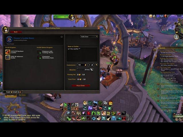 WoW │WORK ORDERS - How it Works - Guide