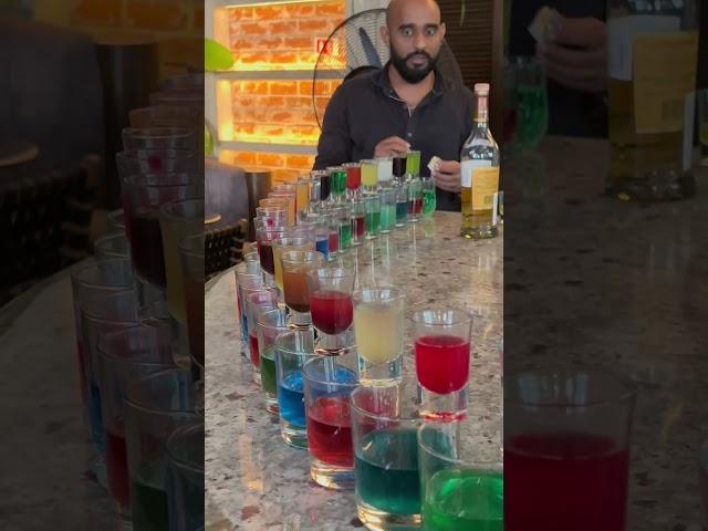 #mixologist #colourful rainbow, short #cocktail #drink