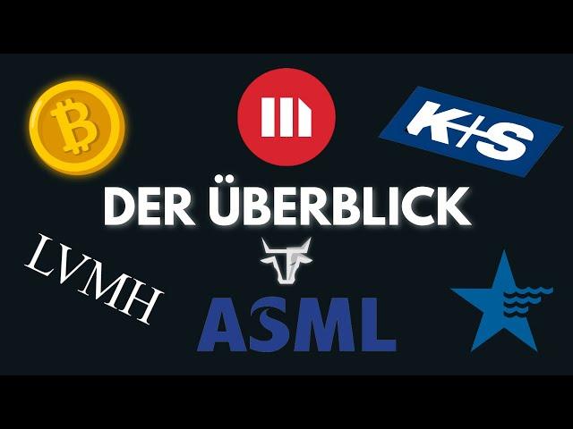 Bitcoin - MicroStrategy - LVMH - ASML - American Waterworks - K+S