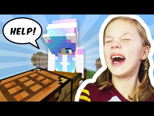 STUCK IN A CHEST - Skyland Survival XS  MINECRAFT