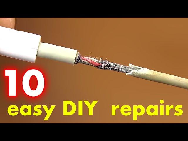 10 EASY and FAST DIY repairs you need to know!