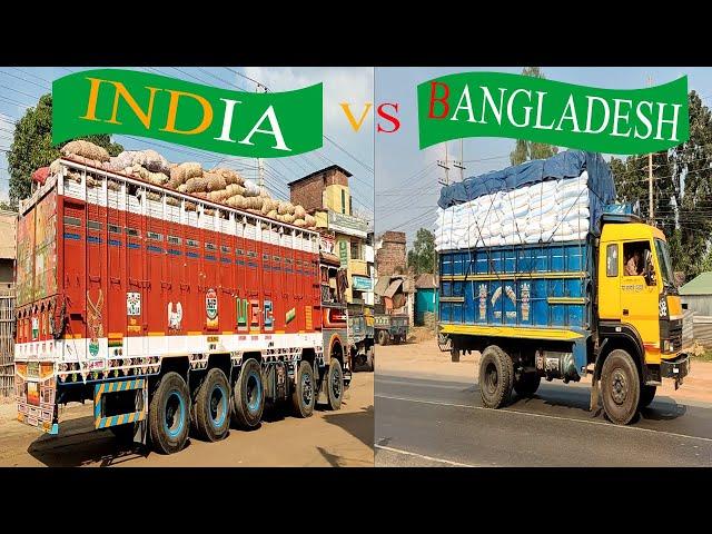 Indian heavy load duty truck Driving  | Heavy Load Truck India Bangladesh Performance | Truck Horn