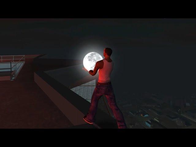 CJ stealing the moon