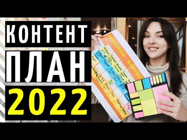 КОНТЕНТ-ПЛАН для всех соцсетей в одном документе! + ШАБЛОН ДЛЯ СКАЧИВАНИЯ