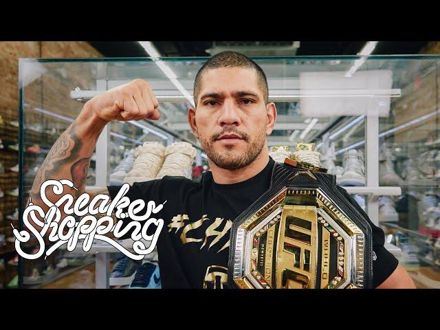 UFC Champion Alex Pereira Goes Sneaker Shopping With Complex