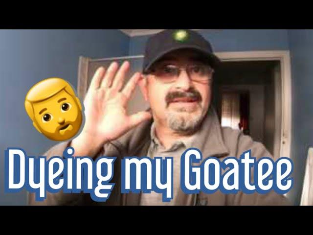 Watch me Dye my Goatee - Just for Men